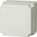 Fibox PCM 175/100G Wand-Gehäuse, Installations-Gehäuse 180 x 180 x 100 Polycarbonat Lichtgrau (RAL 7035) 1St.