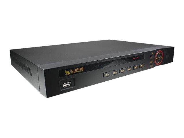 Lupus 10009 LE 918 4K 8 Kanal NVR Netzwerk-Videorecorder