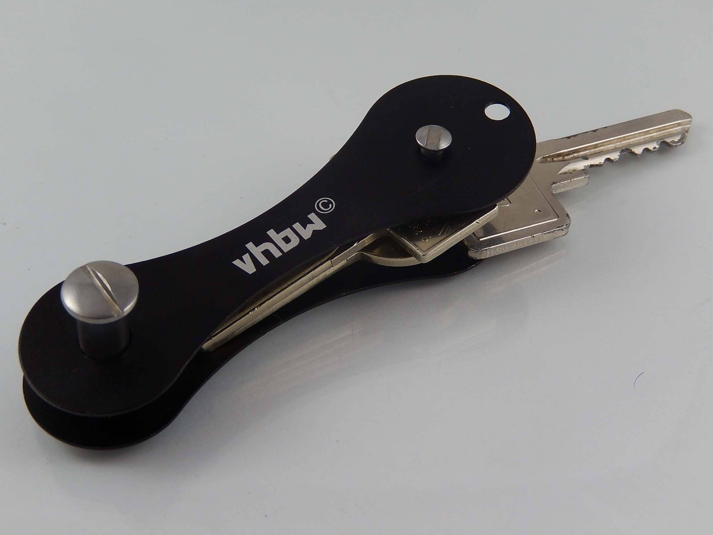 vhbw Schlüssel Organizer Key Organizer Keycage Rot für bis zu 10 Schlüssel.