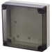 Fibox PCM 175/100 T Wand-Gehäuse, Installations-Gehäuse 180 x 180 x 100 Polycarbonat Lichtgrau (RAL 7035) 1St.