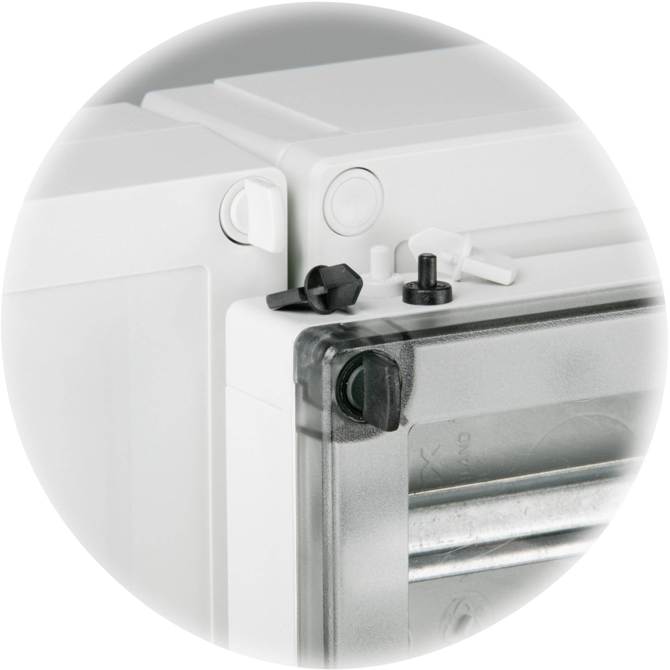 Fibox DPS 14553B Plombierpfropfen Polyamid Schwarz 1St.