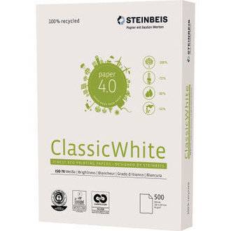 Steinbeis Kopierpapier ClassicWhite 521 / 608019002 DIN A3 500 Bl./Pack.