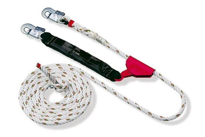 Mitlaufendes Auffanggerät MAS S 16 EN353-2 L.10m Seil-D.16mm MAS