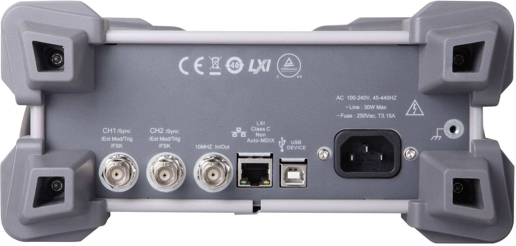 Rigol DG1062Z Funktionsgenerator netzbetrieben 1 µHz - 60MHz 2-Kanal Sinus, Rechteck, Dreieck, Rauschen, Arbiträr