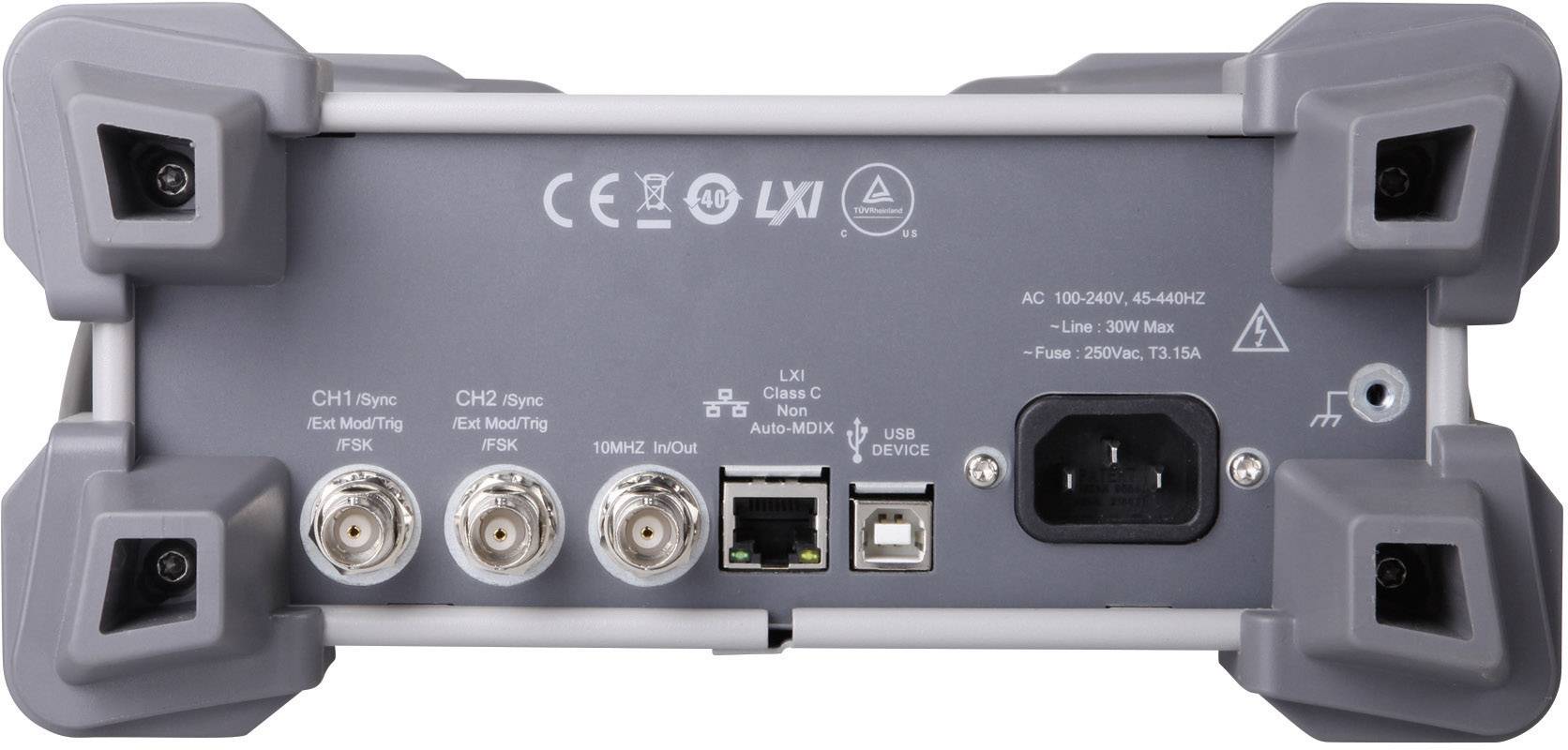 Rigol DG1062Z Funktionsgenerator netzbetrieben 1 µHz - 60MHz 2-Kanal Sinus, Rechteck, Dreieck, Rauschen, Arbiträr