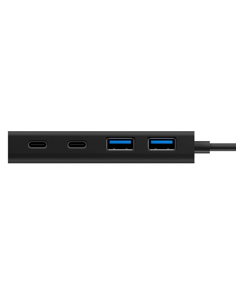 IB-HUB1426-U3, USB 3.0 Hub Type-A zu 2x Type-C™ und 2x Type-A USB Anschlüssen