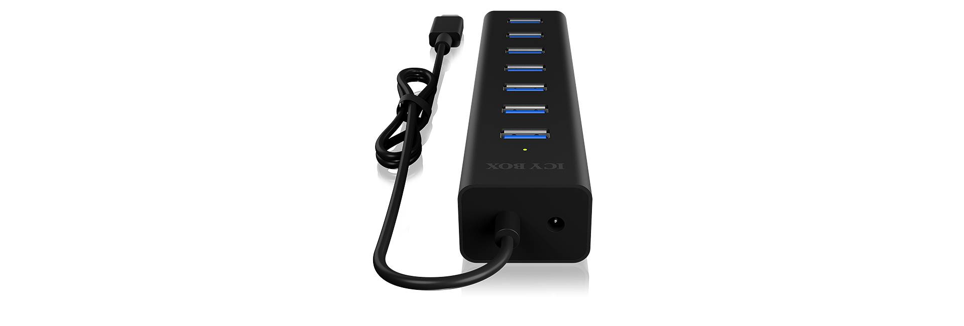 IB-HUB1700-C3, Type-C™ zu 7-Port USB 3.0 Hub, Alu-Gehäuse