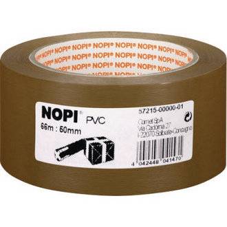 Nopi 57215-00000-01 57215-00000 Packband Nopi® Braun (L x B) 66 m x 50 mm 1 St.