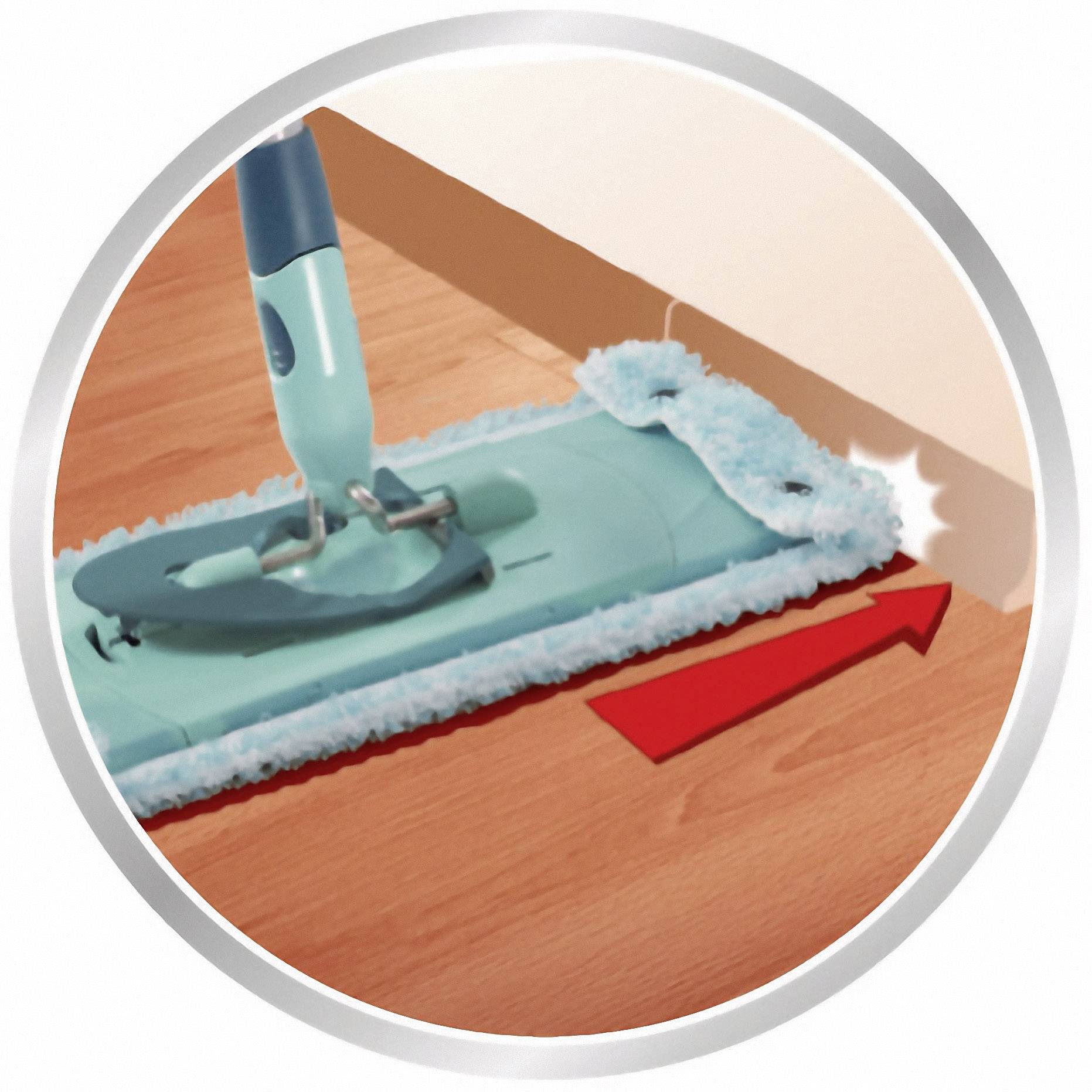Leifheit Wischbezug Clean Twist extra soft XL Der Wischüberzug CLEAN TWIST XL