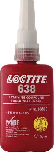 Spezielles Fügeprodukt Loctite 638 1803365 Gebindeart Flasche Inhalt 50 ml