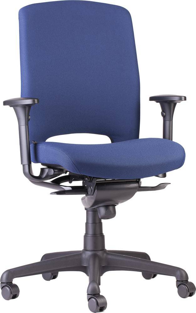 Schwerlastdrehstuhl 180kgattivo blau