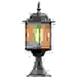 Konstsmide 7246-759 Milano Außenstandleuchte Energiesparlampe E27 75 W Schwarz, Silber