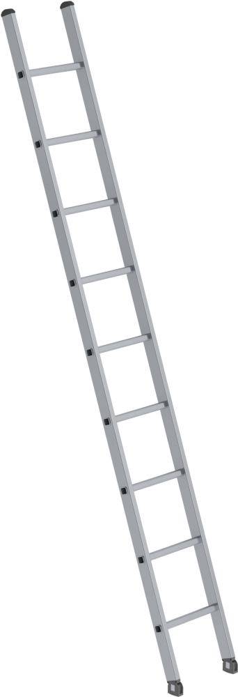 Anlegeleiter 11100 350mm ohne Traverse 9 Sprossen