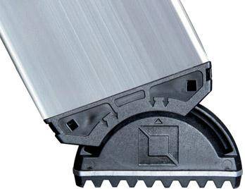 MUNK Günzburger Steigtechnik 42105 Aluminium Stufen-Stehleiter Arbeitshöhe (max.): 3.25 m