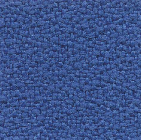 4 Fußstuhl Netzrücken Sitz blau