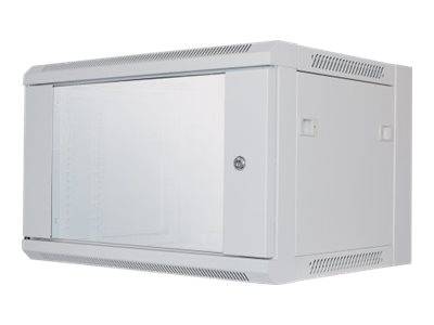 Intellinet 711722 19 Zoll Wandgehäuse (B x H x T) 570 x 370 x 450 mm 6 HE Lichtgrau (RAL 7035)