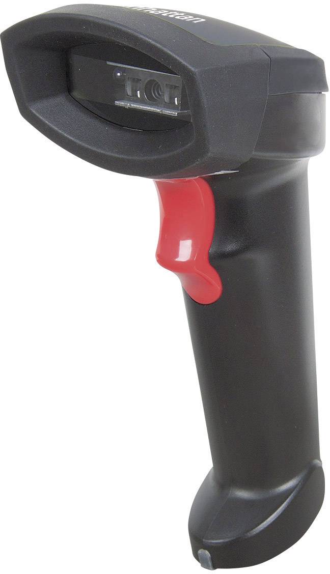 Manhattan 178617 USB-Kit Barcode-Scanner Bluetooth® 1D CCD Schwarz Hand-Scanner Bluetooth®, USB