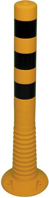 Flexipfosten gelb 750mm Höhe, D80mm