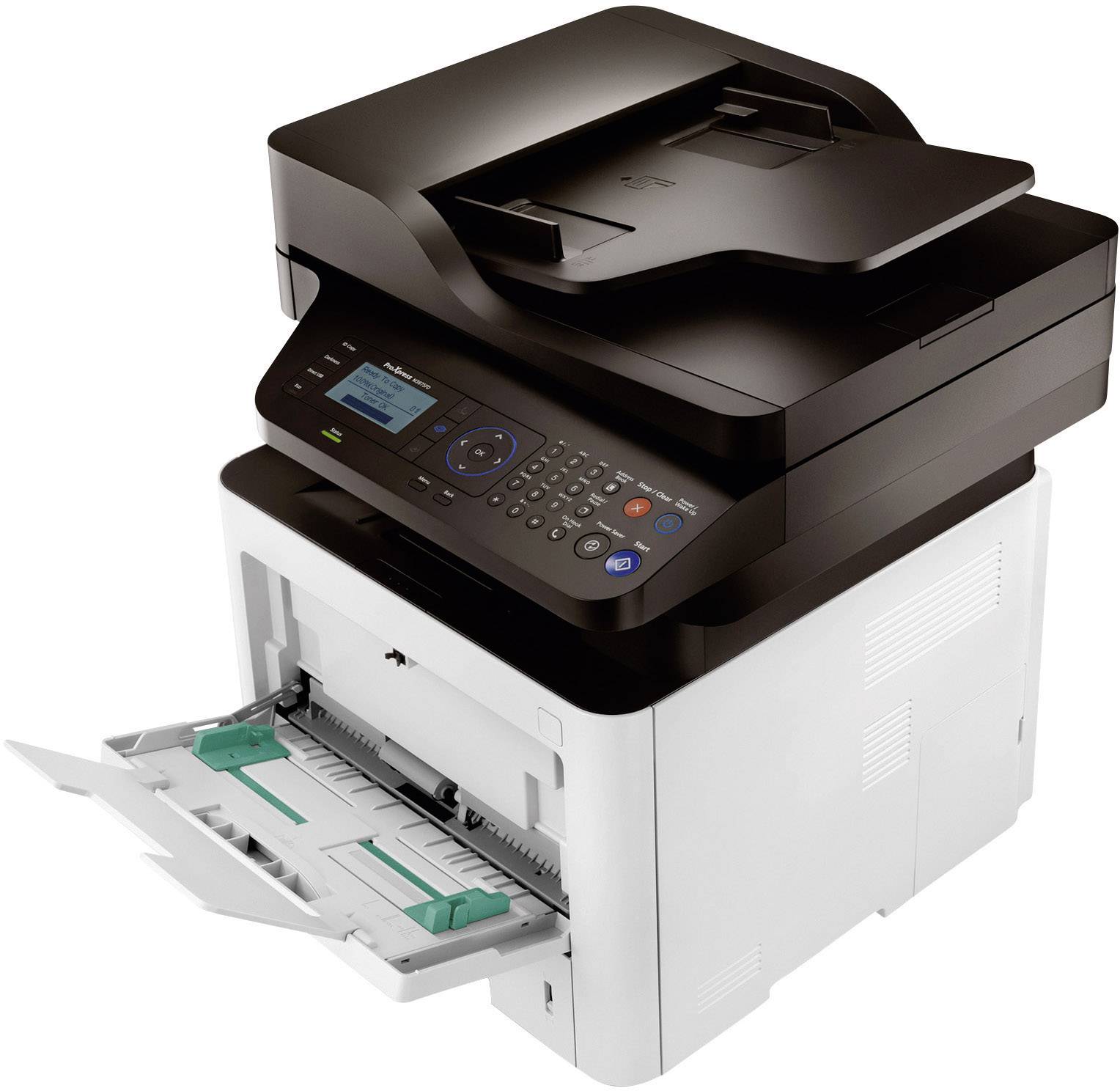 Samsung ProXpress M3875FD Monolaser-Multifunktionsdrucker A4 Drucker, Scanner, Kopierer, Fax LAN, Duplex, ADF
