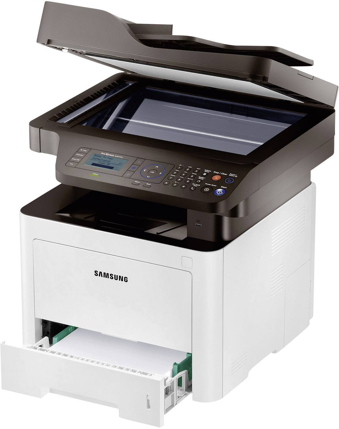 Samsung ProXpress M3875FD Monolaser-Multifunktionsdrucker A4 Drucker, Scanner, Kopierer, Fax LAN, Duplex, ADF