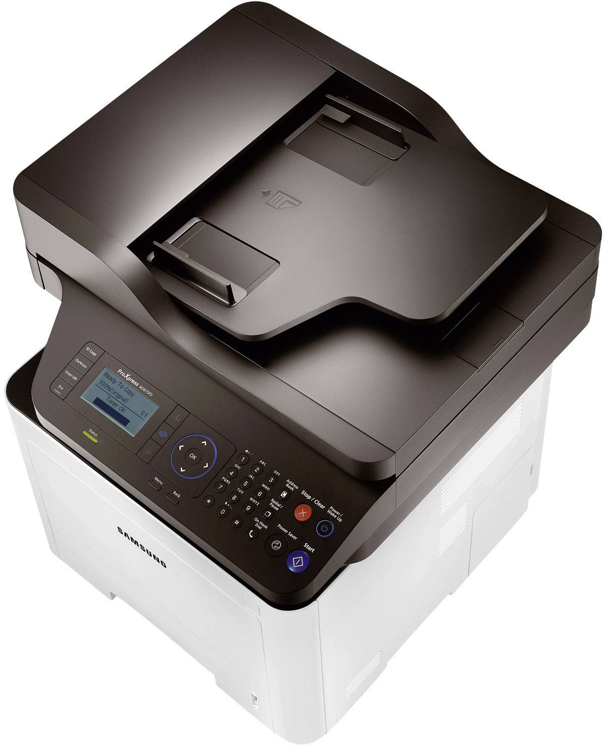 Samsung ProXpress M3875FD Monolaser-Multifunktionsdrucker A4 Drucker, Scanner, Kopierer, Fax LAN, Duplex, ADF