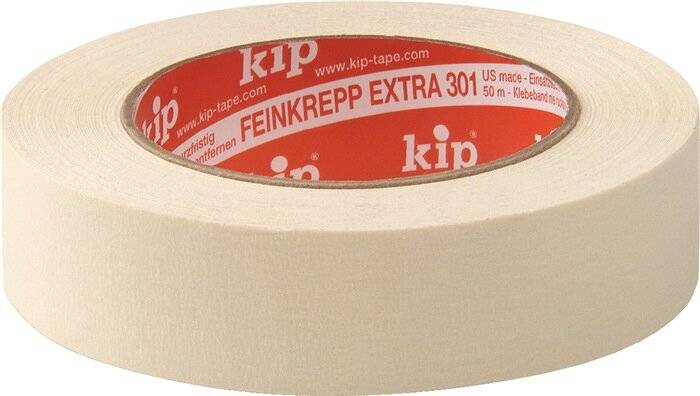 Feinkrepp 301 Extra leicht gekreppt natur L.50m B.36mm Rl.KIP