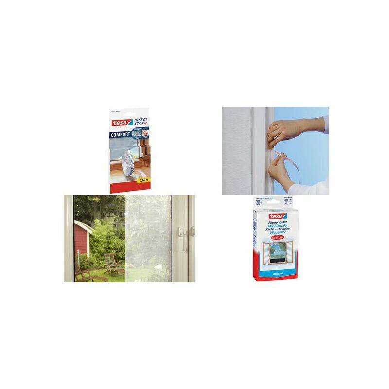 tesa STANDARD 55672-00021-03 Fliegengitter (B x H) 1500 mm x 1300 mm Anthrazit 1 St.