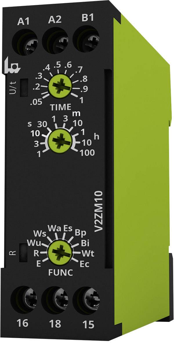 Tele 125100 V2ZM10 12-240V AC/DC Zeitrelais Multifunktional 1 St. Zeitbereich: 0.05 s - 100 h 1 Wec
