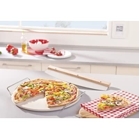 Leifheit 03159 Pizzastein rund mit Wiegemesser Leifheit 03159 Pizzastein rund mit Wiegemesser