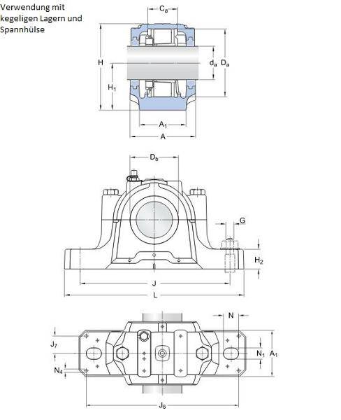 SKF SNL 526 SNL526 SKF