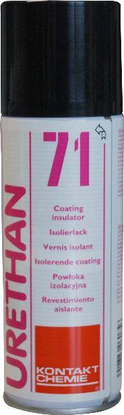 42075009,KONTAKT CHEMIE Leiterplatten-Schutzlack URETHAN 71 Spraydose 200 ML