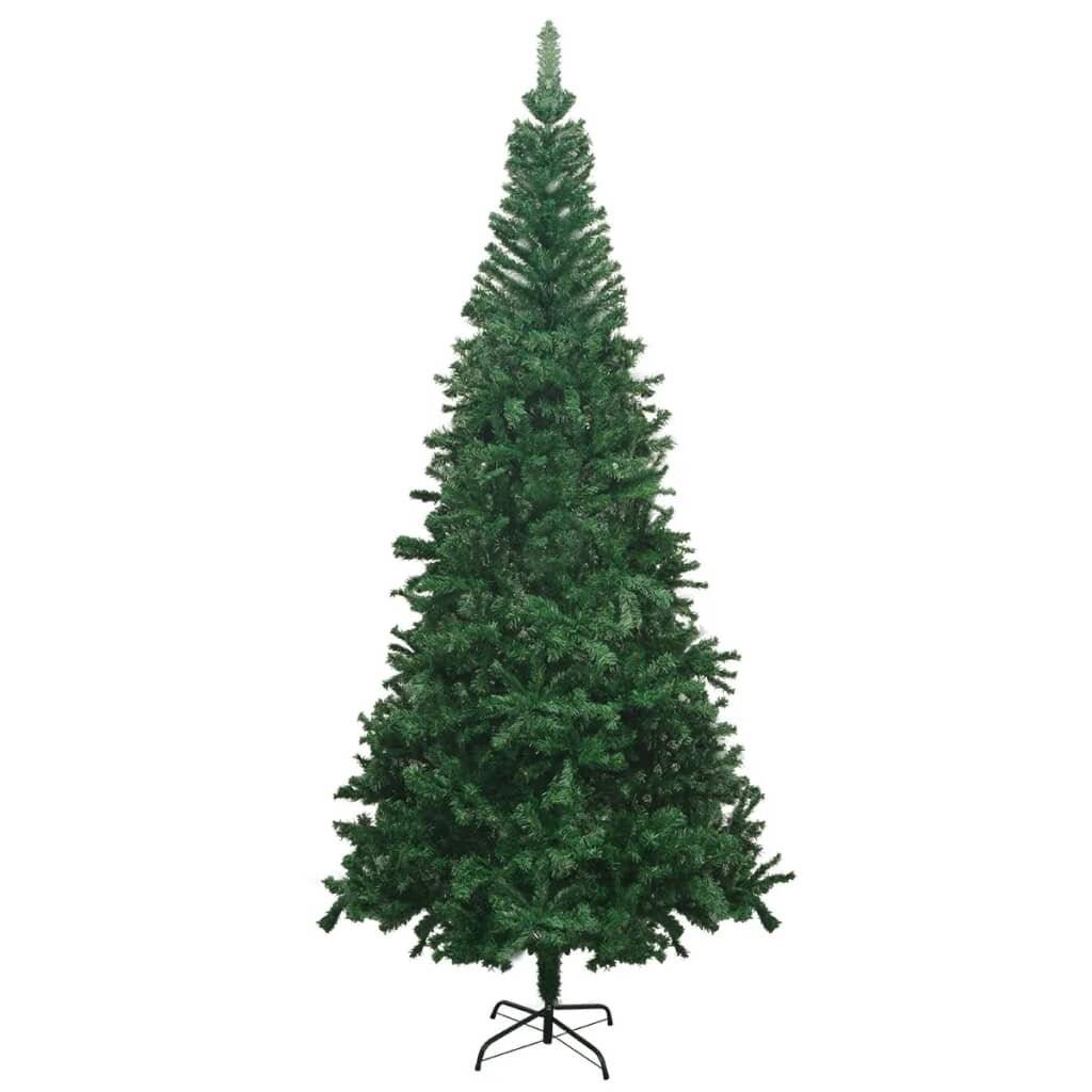vidaXL Künstlicher Weihnachtsbaum L 240 cm Grün