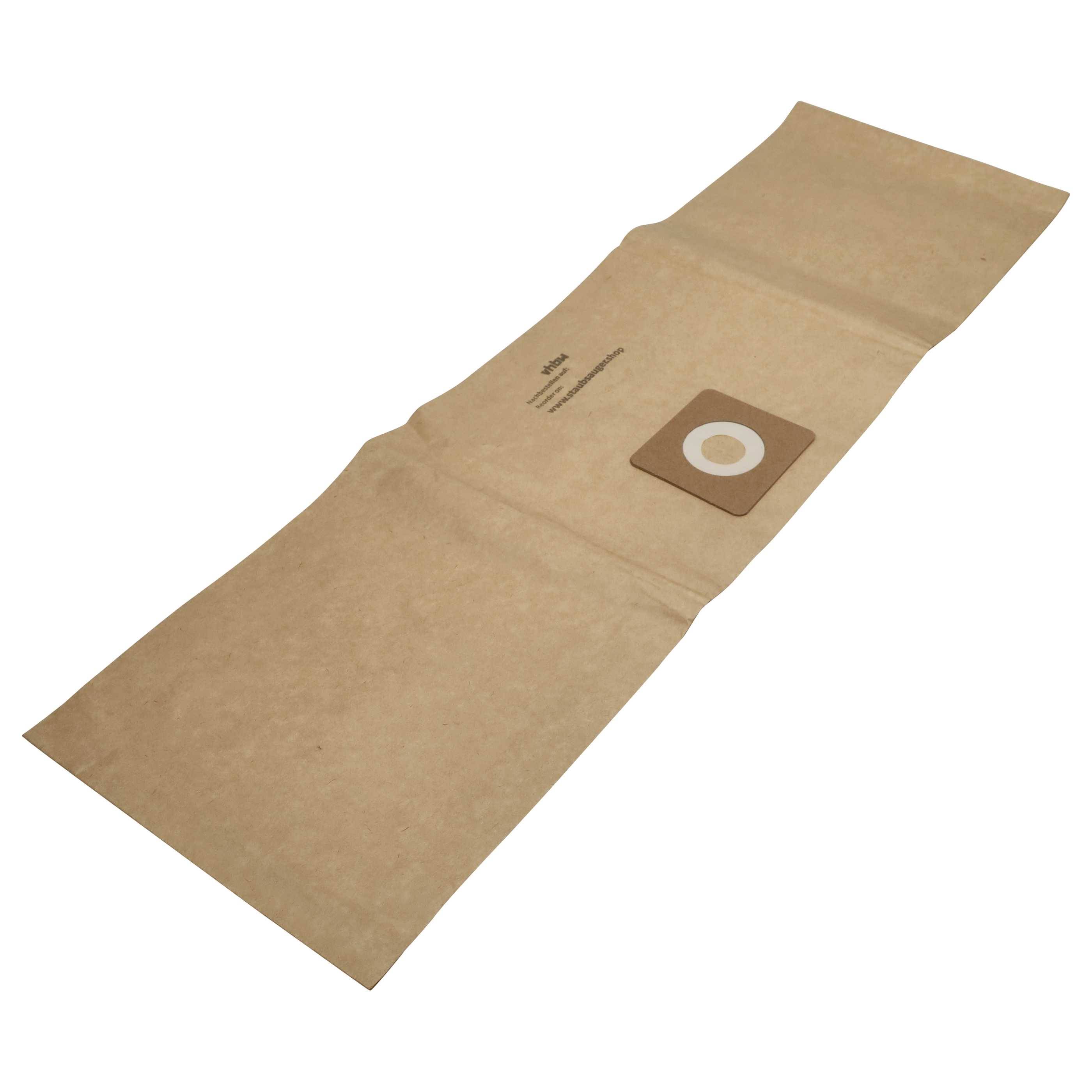 vhbw 30x Staubbeutel kompatibel mit Bosch AdvancedVac 20 Staubsauger - 85,4cm x 26,9cm braun