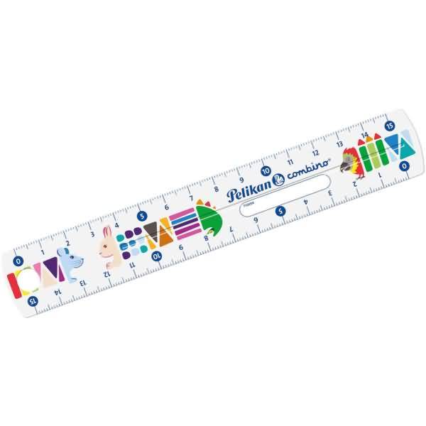 Lineal Combino 15cm Kunststoff