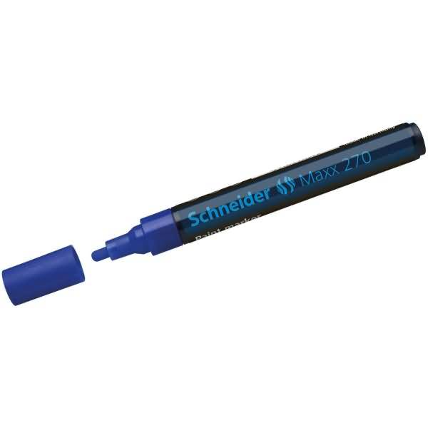 Schneider Lackmarker Maxx 270 127003 1-3mm Rundspitze blau