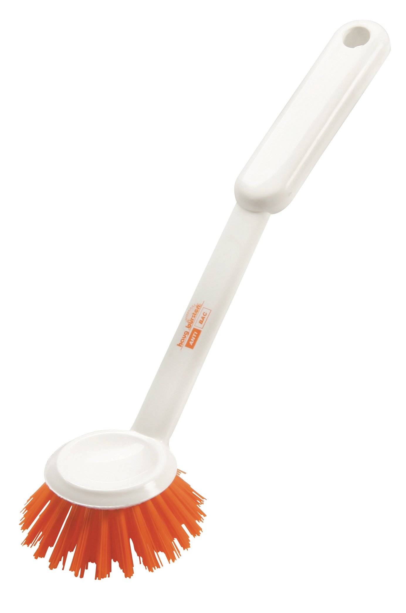 Haug Bürsten Spuelbuerste ANTI BAC weiss orange Kunststoff (15806)