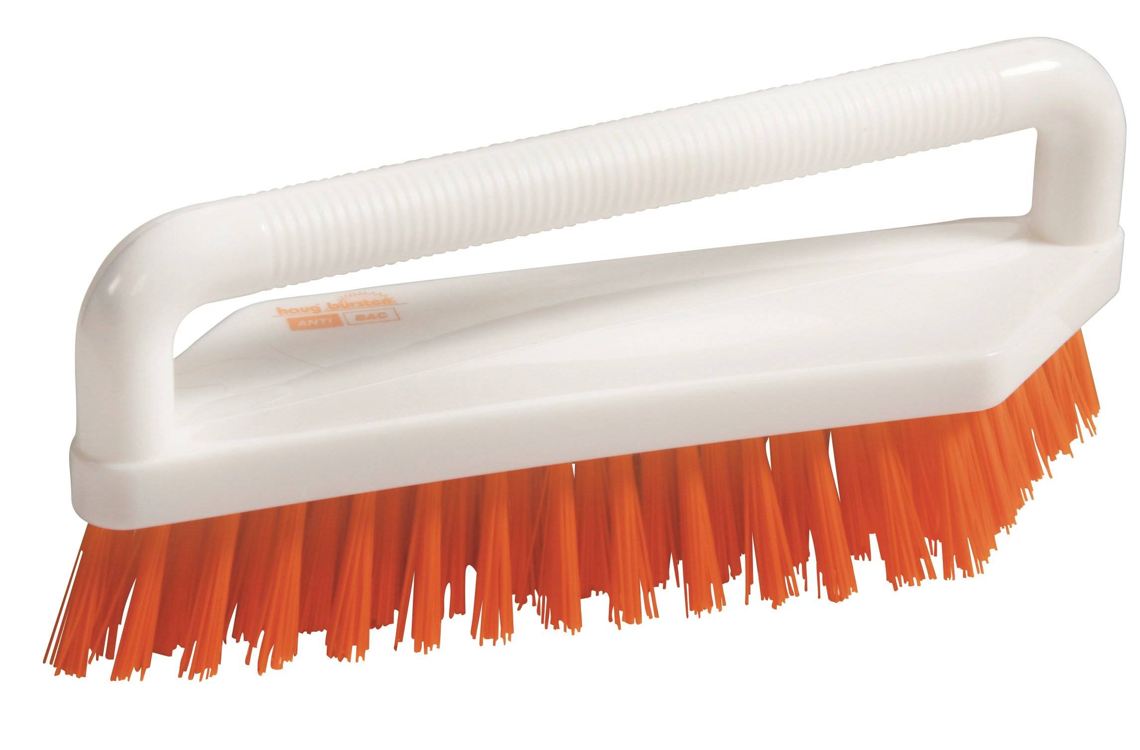 Haug Bürsten Nagelbürste ANTI BAC weiss orange Kunststoff (60106)