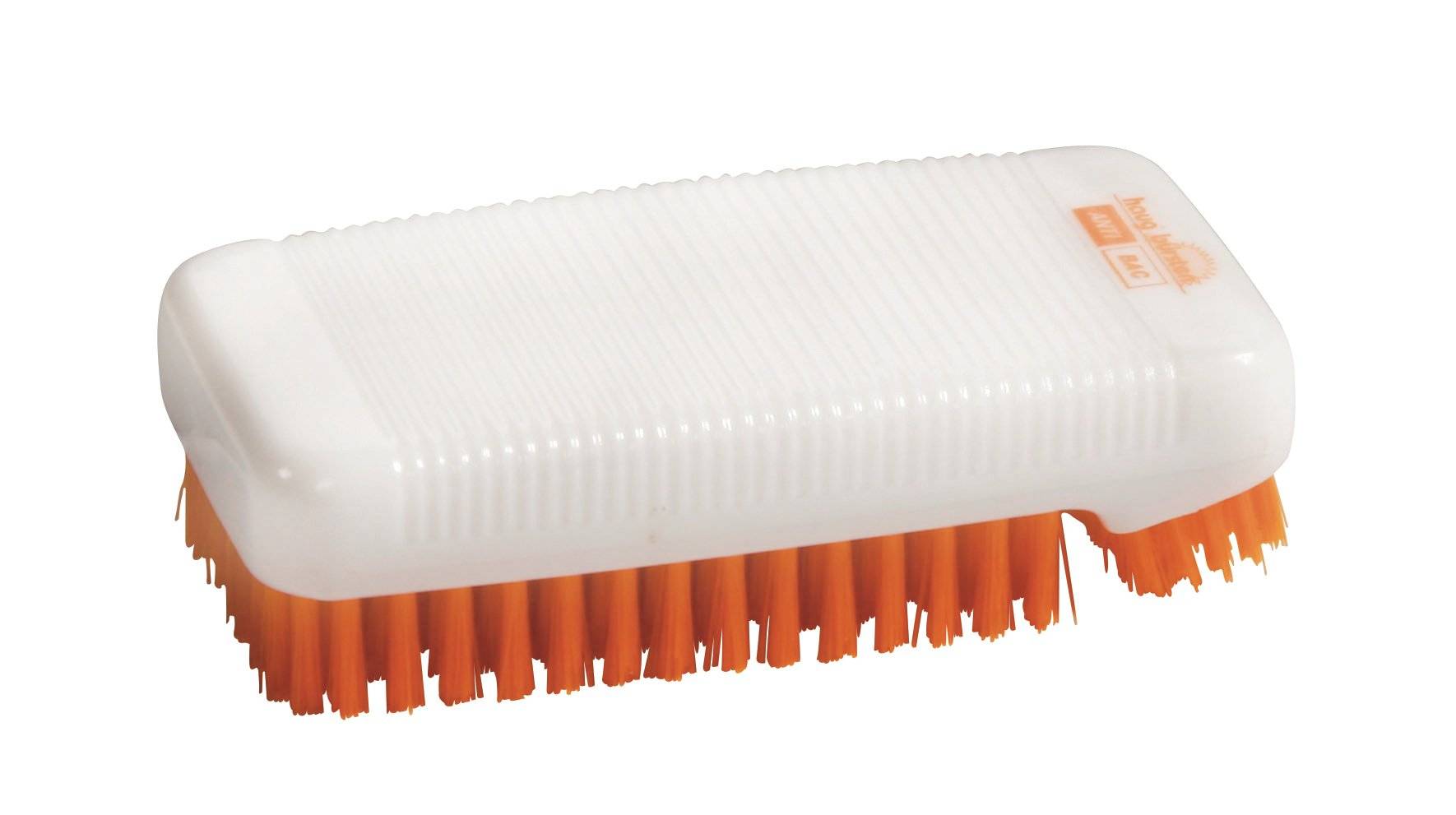 Haug Bürsten Nagelbürste weiss orange Kunststoff (7206)