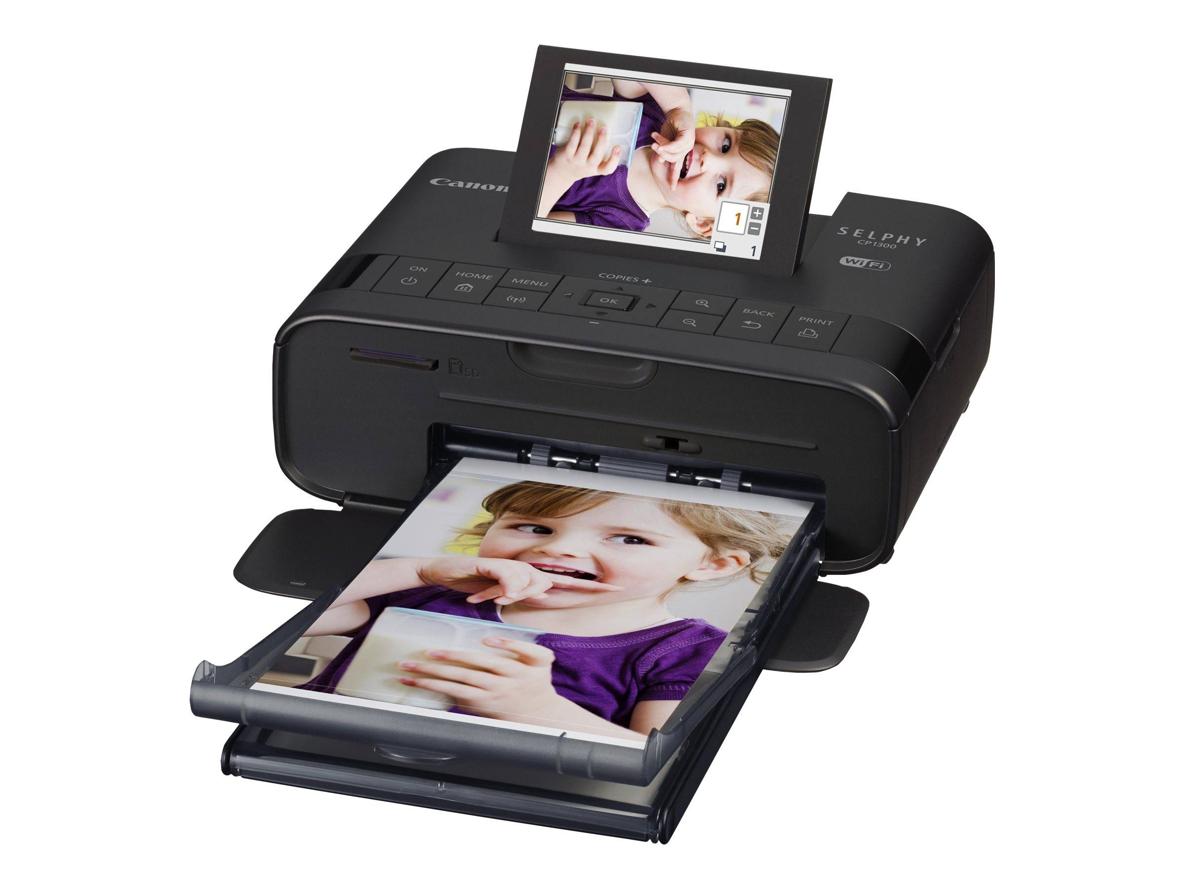 Canon SELPHY CP1300 Fotodrucker Druck-Auflösung: 300 x 300 dpi Papierformat (max.): 148 x 100 mm