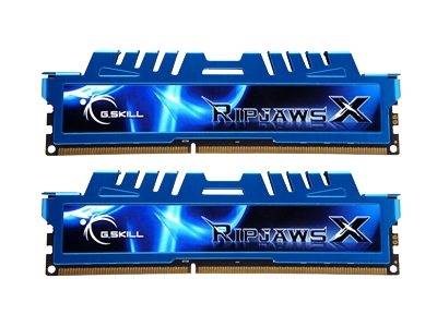 G.Skill RipjawsX 16GB (8GBx2) DDR3-2133MHz PC-Arbeitsspeicher Kit DDR3 16GB 2 x 8GB 2133MHz 240pin DIMM F3-2133C10D-16GXM