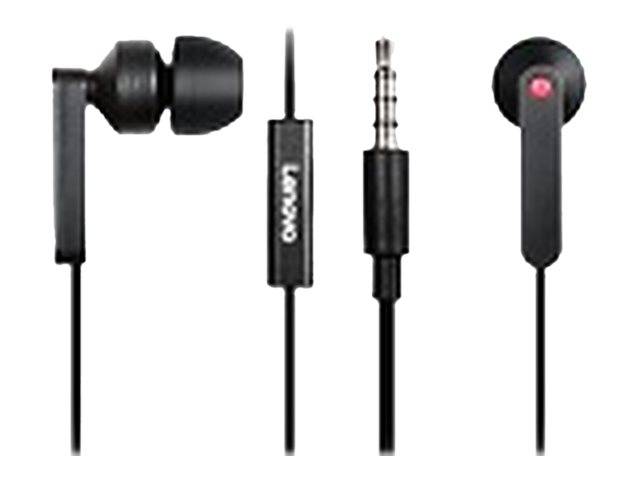 Lenovo 4XD0J65079 Computer In Ear Headset kabelgebunden Stereo Schwarz