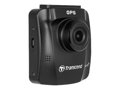 Transcend DrivePro 230Q Dashcam mit GPS Blickwinkel horizontal max.=130 ° 12 V Akku, Fahrspurassistent, WLAN, Auffahrwarner, Display