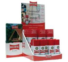 Ballistol 21840, 9x50ml + 9x200ml Spray Display, Universal�l