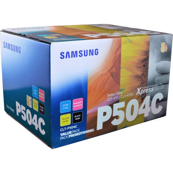 HP CLT-P504C - 4er-Pack - Schwarz, Gelb, Cyan, Magenta - original - Tonerpatrone (SU400A) - fÃ¼r Samsung CLP-415, CLX-41