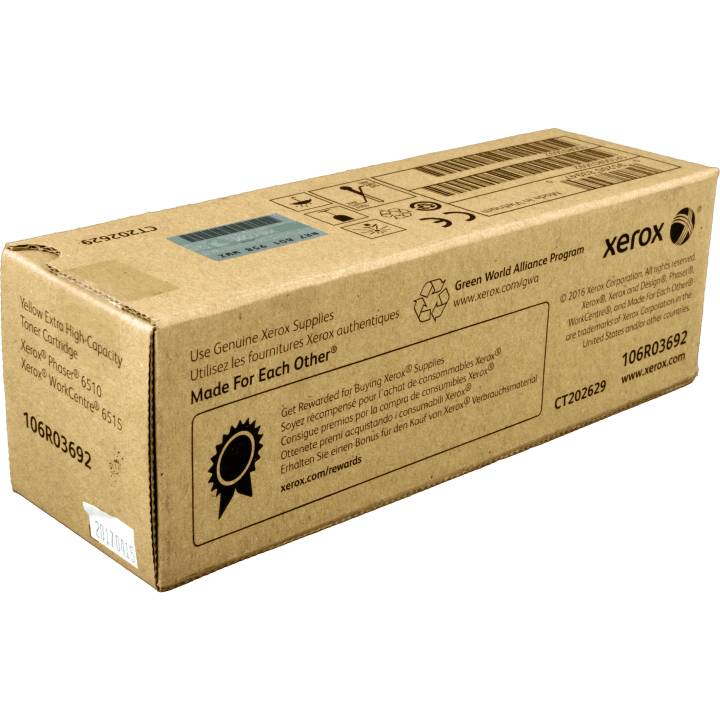 Xerox WorkCentre 6515 - Extrahohe Kapazität - Gelb - Original - Tonerpatrone - für Phaser 6510, WorkCentre 6510, 6515