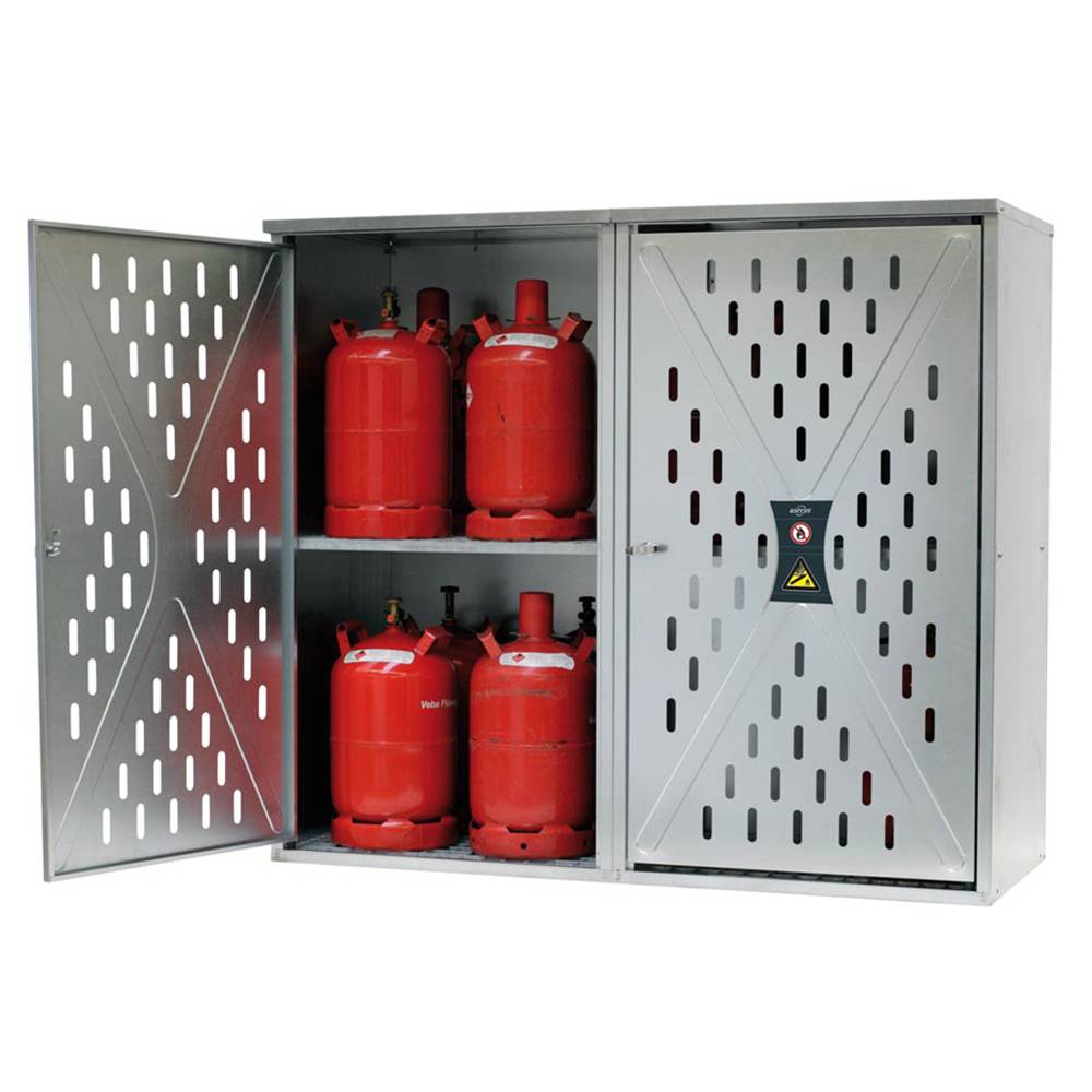 asecos Propangasflaschenschrank für den Außenbereich, 168x150x69cm