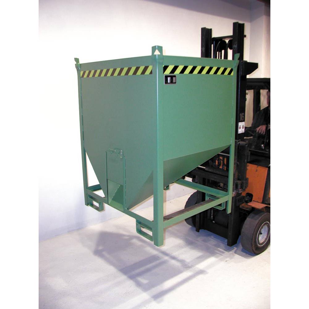 Silobehälter SGS 100, lackiert, Resedagrün