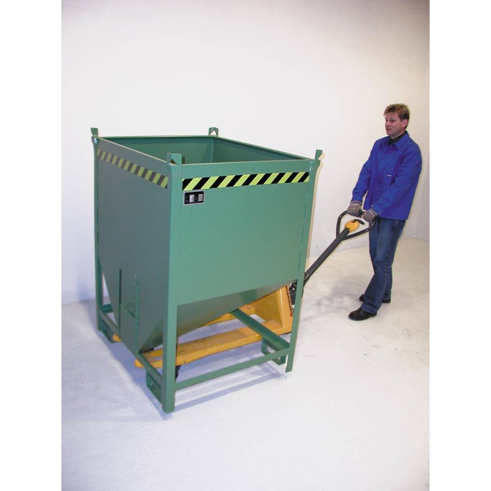 Silobehälter SGS 100, lackiert, Resedagrün