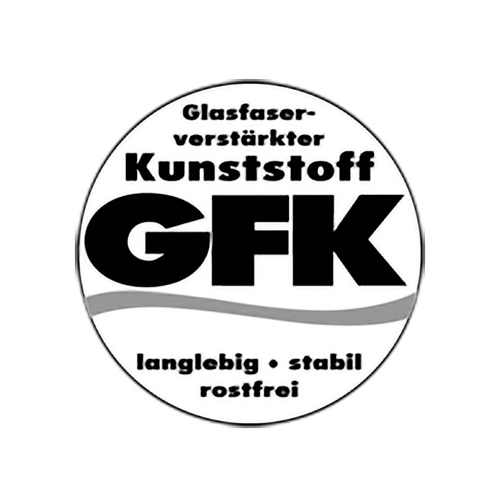CEMO GFK-Rechteckbehälter, 200 Liter, unterfahrbar