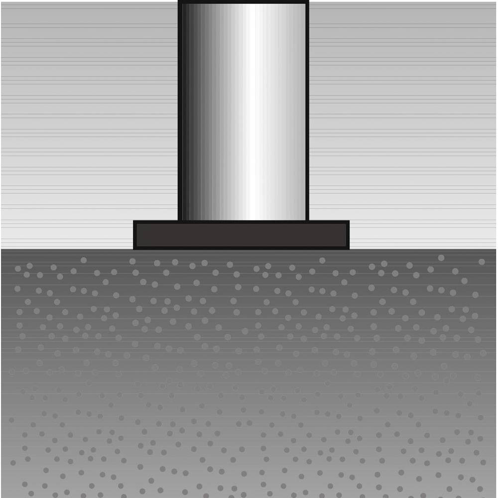 Absperrpfosten Funktionssperrpfosten Aluminium, mit Bodenplatte, Vierkantrohr: 70x70mm